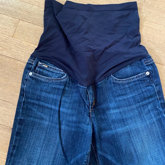 Joe’s maternity flare jeans. Via pea in the pod. Size 26. - Picture 2 of 3